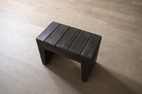 Image 1 of Dom Hans van der Laan Bossche School stool Netherlands 1970s