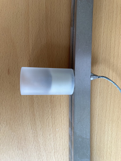 Pendant dining table lamp stainless steel, NeuHaus Licht