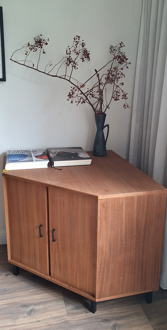 Image 1 of Simplalux Simpla Lux Armoire d'angle Buffet Vintage