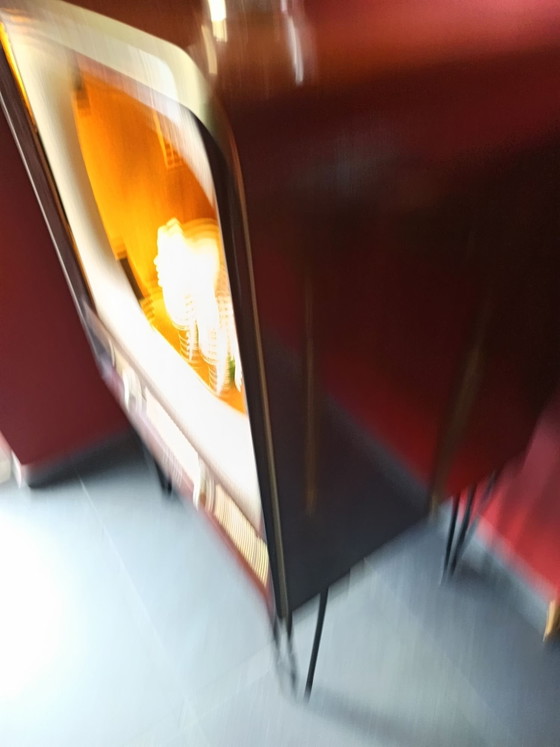 Unique vintage television creatively converted into an illuminated liquor cabinet., Radiobell, Metal (photo 11 of 12)