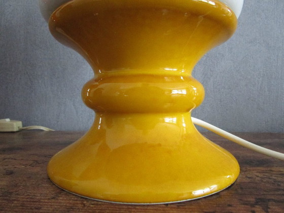 Image 1 of Vintage ceramic table lamp in Space Age style