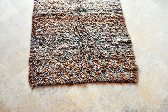 Image 1 of Earthy Tone Vintage Moroccan Boujaad Rug – 228 x 141 cm