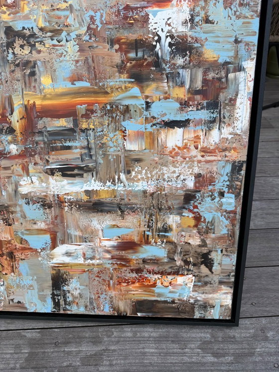 Image 1 of Artwork 120x90cm incl. floating frame