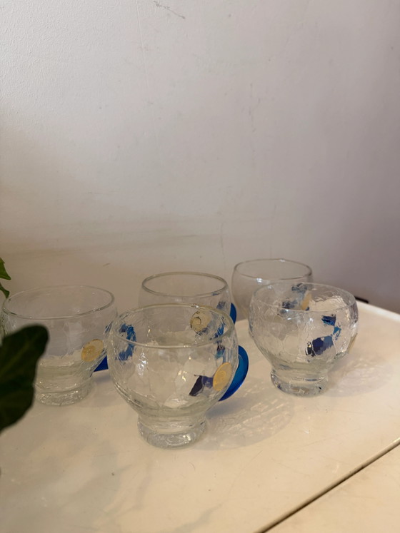 Tassen aus Craqueléglas – Geschirr, Vintage (photo 5 of 7)