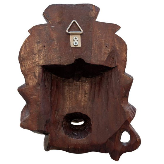 Guanyin (Avalokiteshvara) – botten tanden en glazen ogen, 19e eeuw – kavel 138 – Beeldhouwkunst, Wood, Glass (photo 6 of 15)