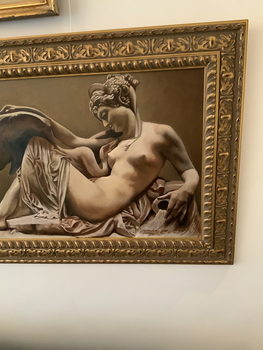 Estudia Leda y el cisne