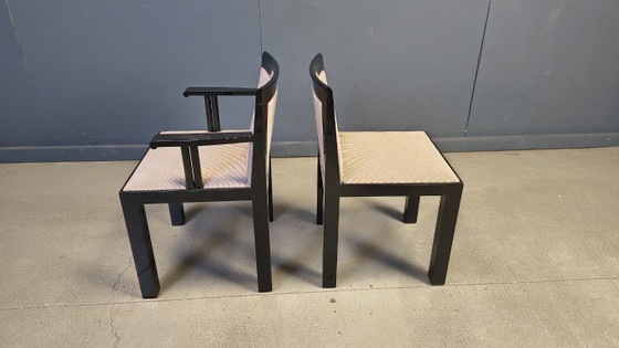 Image 1 of Chaises Teatro par Aldo Rossi et Luca Meda pour Molteni, 1980s, Set de 6