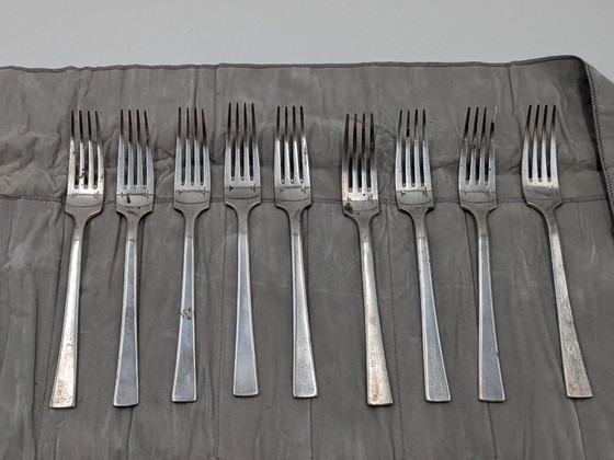 Image 1 of Christofle - Set di posate per 12 persone (109) - Concorde - Argento placcato