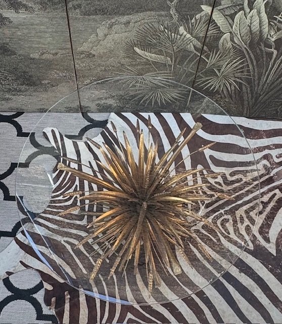 Image 1 of Coco Chanel koffietafel Sheaf of Wheat korenaren 