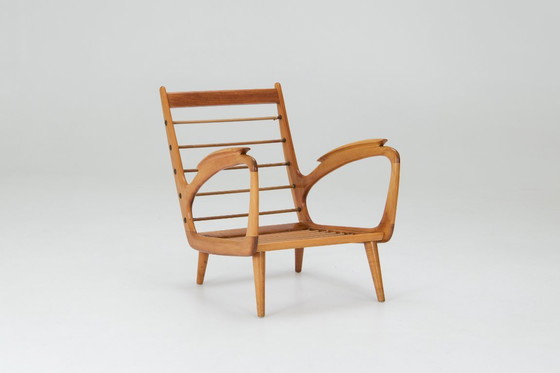 Image 1 of A pair of 1950s armchairs - B. Spuijs for 'De Ster' Gelderland