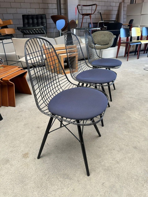 Vitra Eames Wire Chair DKW-5 (4x)