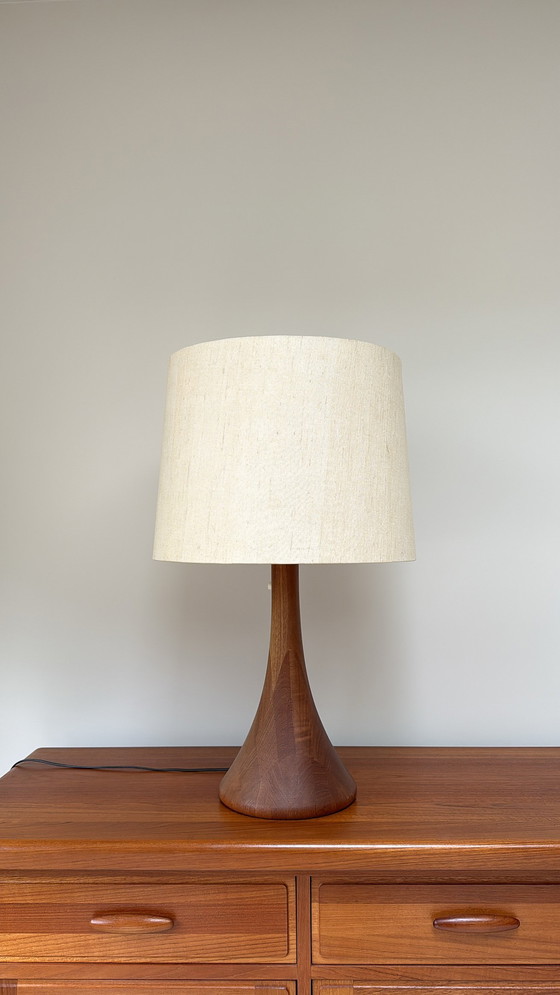 Image 1 of Lampada vintage in teak Houten Domus