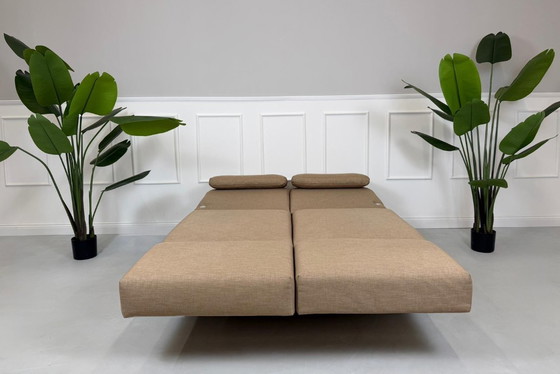 Image 1 of Divano piccolo Brühl Moule in tessuto marrone, letto per gli ospiti