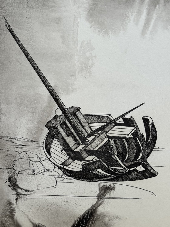 Image 1 of Eugene Eechaut (1928-2019) - Wreck and Relic (Diptych) 1973