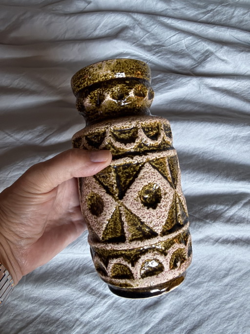 Vintage Bay Keramik Vase 92-20 – West Germany 1960s/70s – vazen, Ceramic