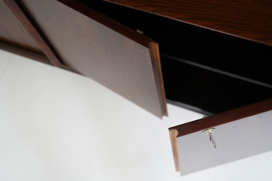 Modulaire stellingen van palissanderfineer van Poul Cadovius, Denemarken, jaren 70. – Wandkast, Mdf (photo 14 of 27)