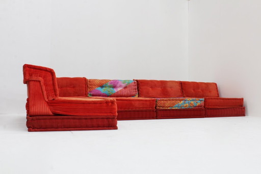 Canapé Mah Jong Roche Bobois Kenzo Takada design par Hans Hopfer, lot de 15