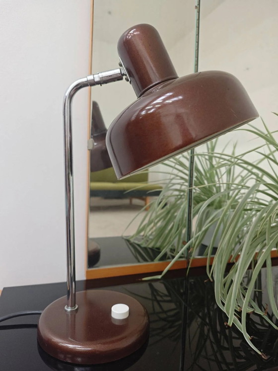 Szarvasi table lamp Hungary 1960 – Metal, Vintage (photo 11 of 13)