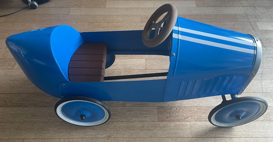 Image 1 of Baghera Monthléry Blue – Vintage trapauto (Bugatti-stijl)