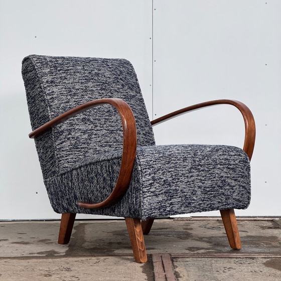 Image 1 of Coppia di poltrone Jindřich Halabala tipo C per UP Závody, anni '30 — Art Déco cecoslovacco