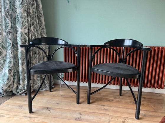 Image 1 of Vintage Thonet No. 81 Stoel - 2x