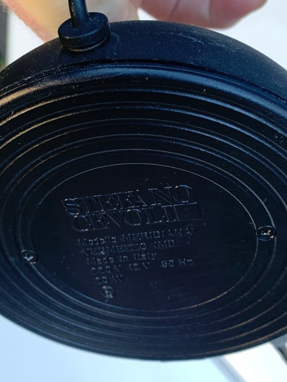 Image 1 of Lampe de Table Design Vintage Meridiana Paola Piva Pour Stefano Cevoli