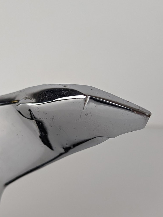 Image 1 of Art Deco Polar Bear Sculpture by Karl Hagenauer, Austria, 1920s