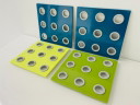 Mepal Domino coasters set of 4