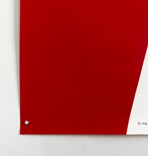 Image 1 of Originele Vintage 1983 Porsche Monza Poster / Plakat - XL 76 × 102 cm