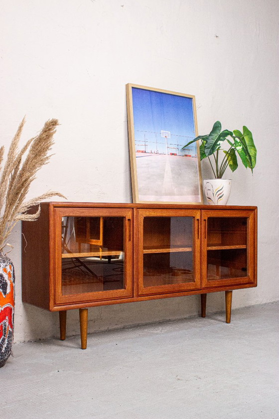 Vetrina, credenza e cassettiera vintage in teak, design danese, stile metà secolo. – Vetrine, Wood (photo 6 of 15)