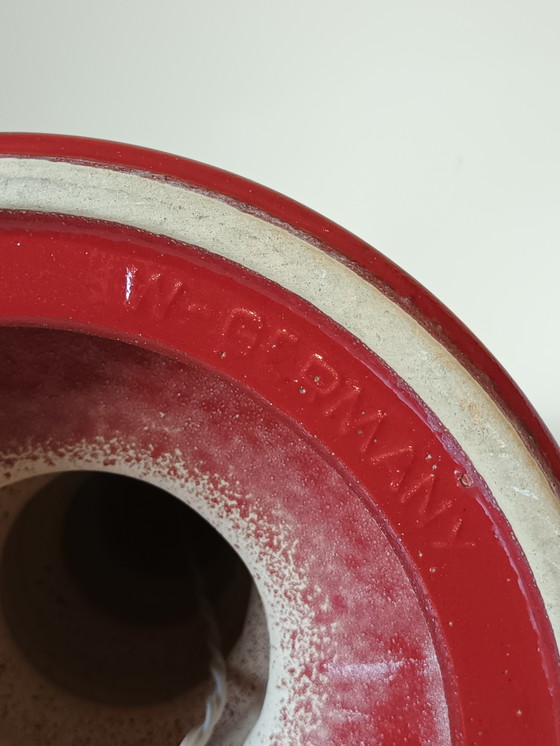 Image 1 of Fette Lava-Keramik-Lampe