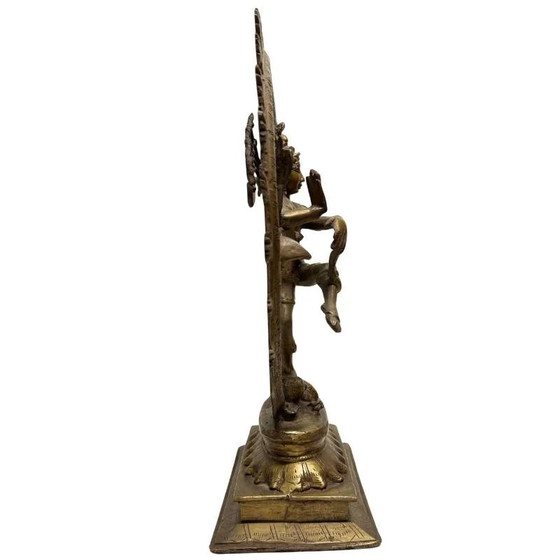 Lot 447 – Nataraja en Bronze – Sculptures Style Temple Indien (photo 3 of 9)