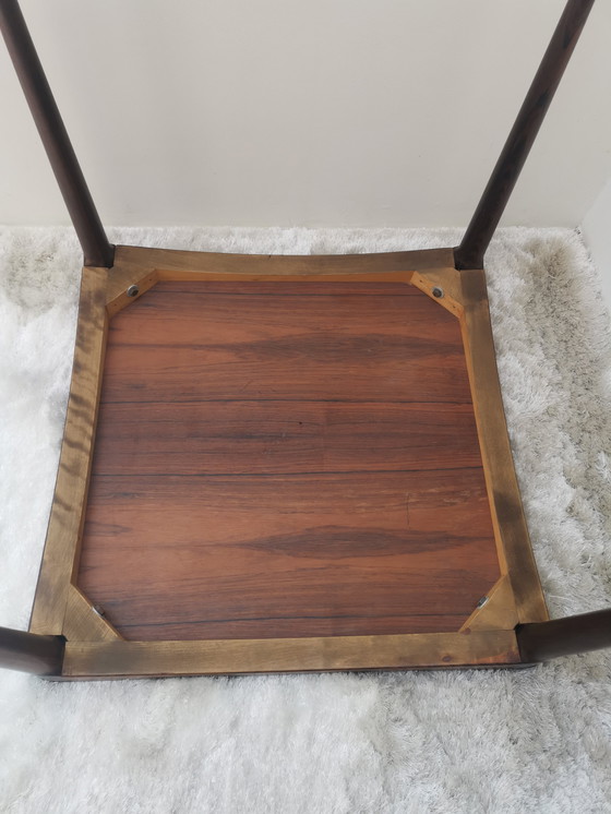 Image 1 of Scandinavische salontafel van rozenhout