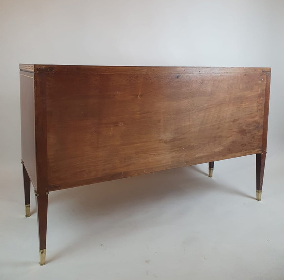 Image 1 of Art Deco Chest of Drawers in Mahogany, Paolo Buffa, Italy, 1950s