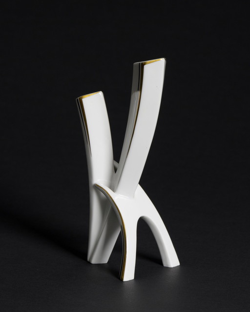 Mid-Century Porcelain Vase by Schaubach Kunst, Germany, 1950s–60s