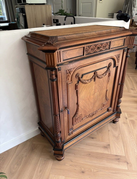 Credenza Antica Decorativa Neo-Rinascimento 1890-1900 – Armadi contenitori, Wood (photo 5 of 6)