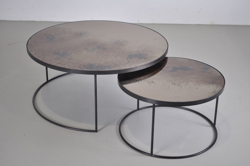 Set di tavolini da caffè impilabili Ethnicraft Notre Monde