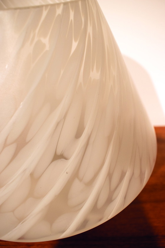 Image 1 of Glass mushroom table lamp 71892