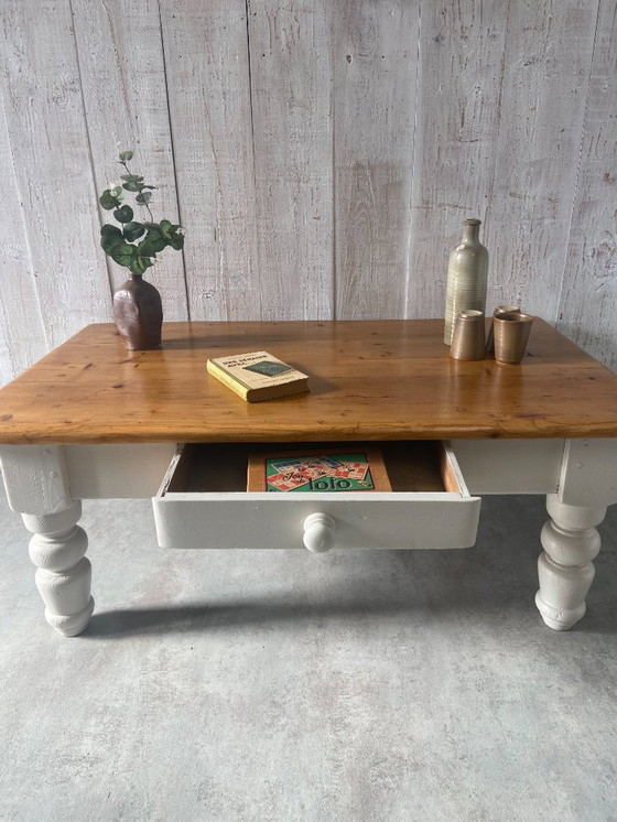 Image 1 of Vintage farmhouse coffee table