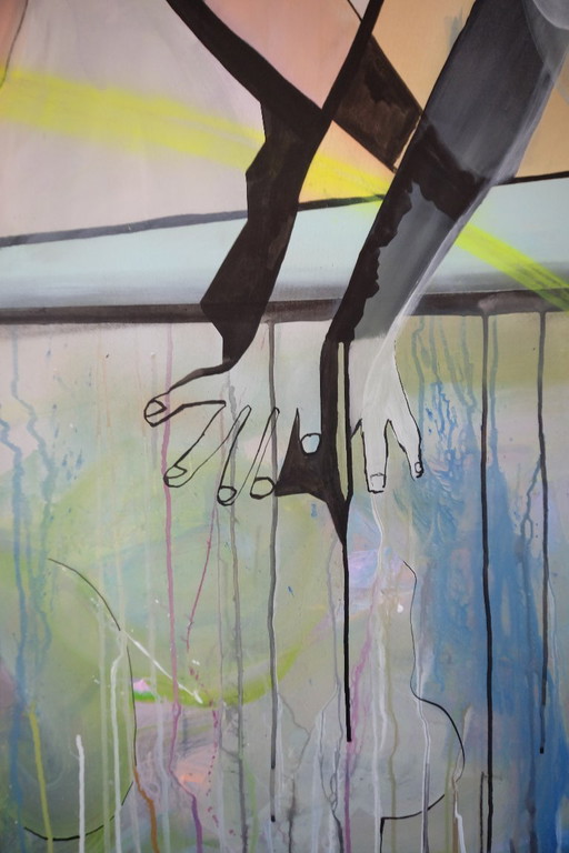 Untitled, 2014 – Large-Scale Mixed Media Work