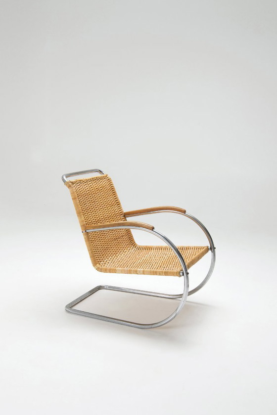 Image 1 of Fauteuil tubulaire en porte-à-faux - Bas van Pelt