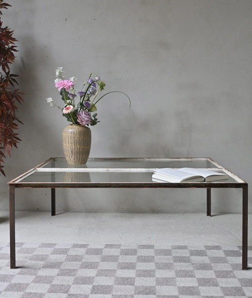 Tavolino da caffè industriale unico