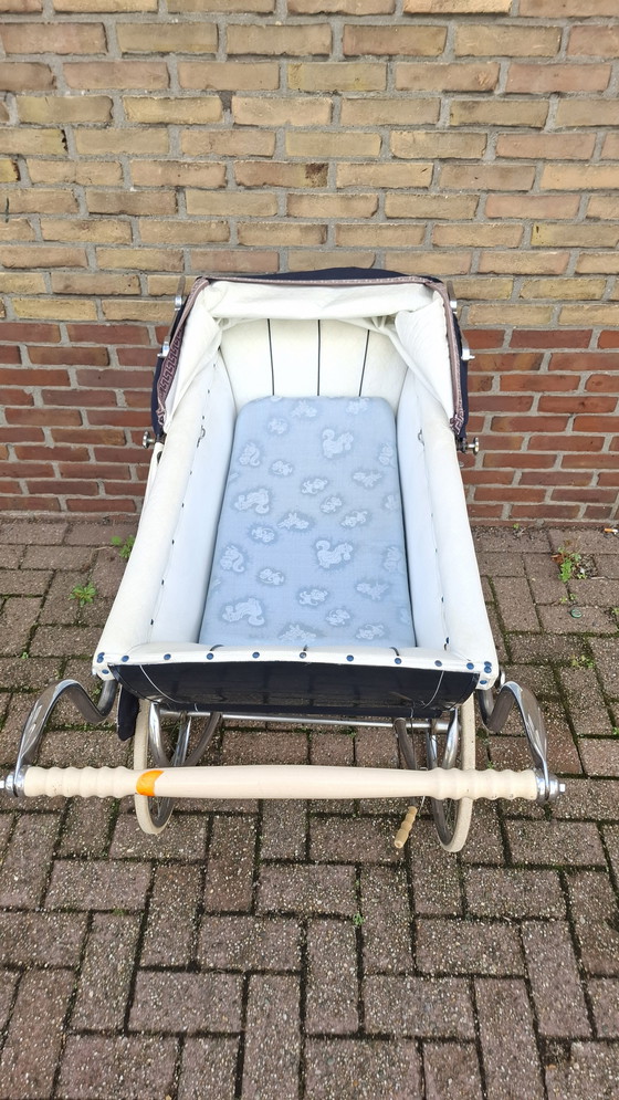 Image 1 of Vintage High Life Stroller | Dark Blue | 1960s Style