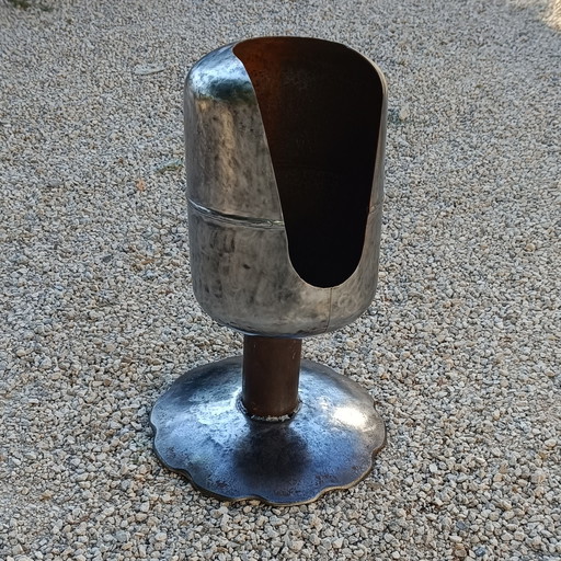 Upcycled fire pit