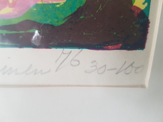 Image 1 of serigrafia Kees van Bohemen