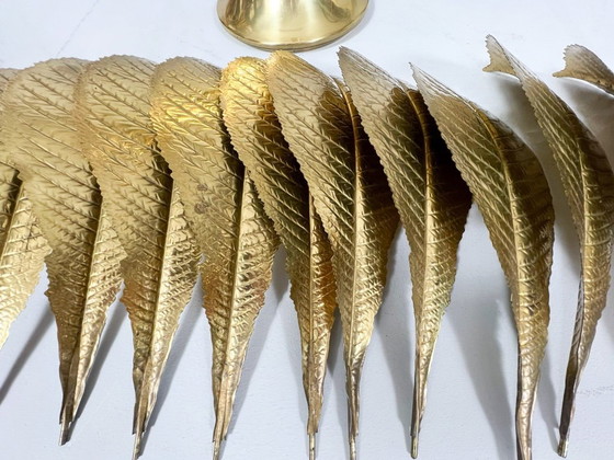 Image 1 of 2 lampes sculpturales/de table de Carlo Giorgi pour Bottega Gadda, modèle : Ippocastano, Italie, années 1970.