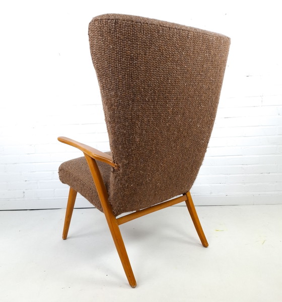 Image 1 of Vintage Wingback fauteuil jaren 60/70 mid century modern
