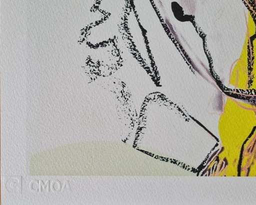 D'après Andy Warhol, War Bonnet, années 1980, lithographie