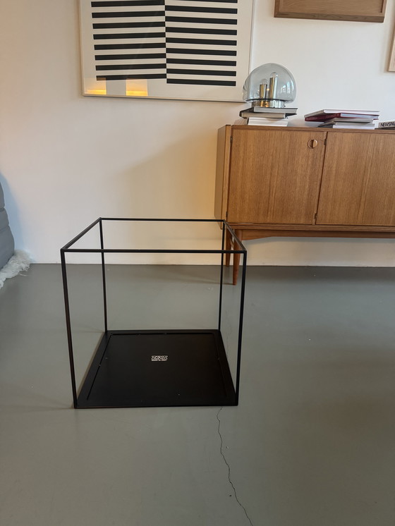 Image 1 of Schwarzer Stahl Beistelltisch Zeus (Italien)