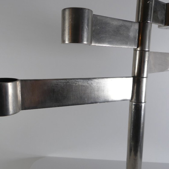 Image 1 of Candelabro de 5 llamas diseñado por Georges Bourgeois para Habitat, década de 1970.